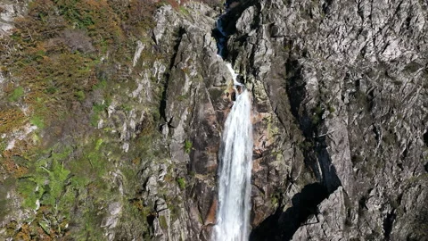 Cascata Frecha da Mizarela Stock Footage 188503974