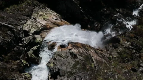 Cascata Frecha da Mizarela Stock Footage 188504221