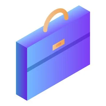 Case bag icon, isometric style Stock-Illustration