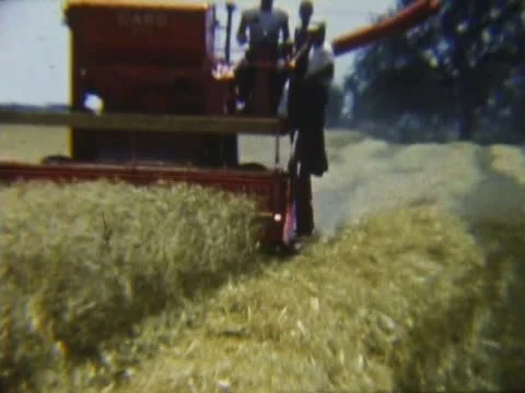 Case Combine Stock Footage 11489113