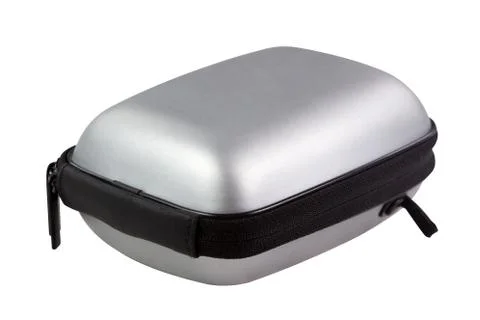 Case for Compact DVD camera Stock Photos