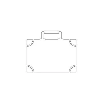 Case. flat vector icon Stock Illustration