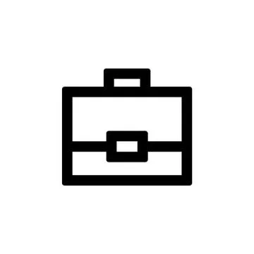 Case icon for simple flat style ui design Illustrazione stock