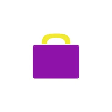 Case Icon Vector Stock Illustration