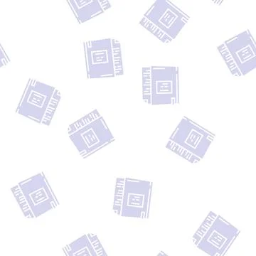Case law glyph seamless pattern 스톡 일러스트