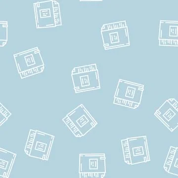 Case law line seamless pattern Stock Illustration