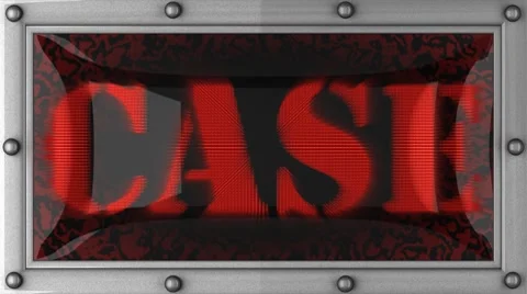 Case on led Stock Footage 8684689