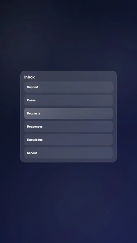 Case Management Studio Premium Gradient SaaS Interface Vertical Animation Stock Footage 345154681