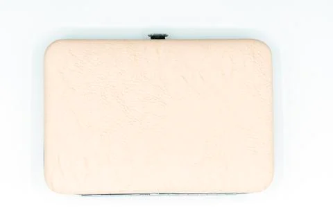 Case with manicure set isolated Stock Photos