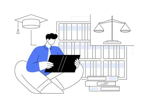 Case method isolated cartoon vector illustrations. Ilustración de archivo