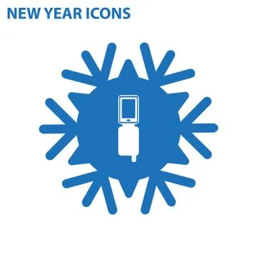 Case for phone Icon Vector flat design style Stock Illustration