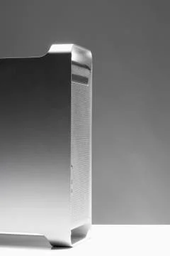 Case of Powerful Personal Desktop Computer. Stock Illustration