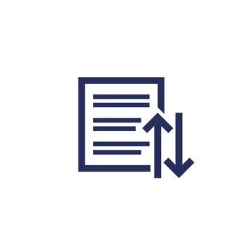 Case priority icon on white Stock-Illustration