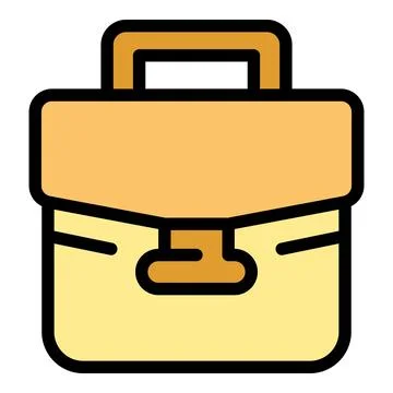Case relationship icon vector flat Stock Illustration