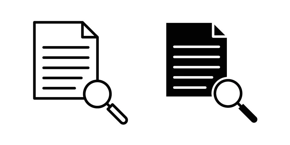 Case studies icon for web projects 스톡 일러스트
