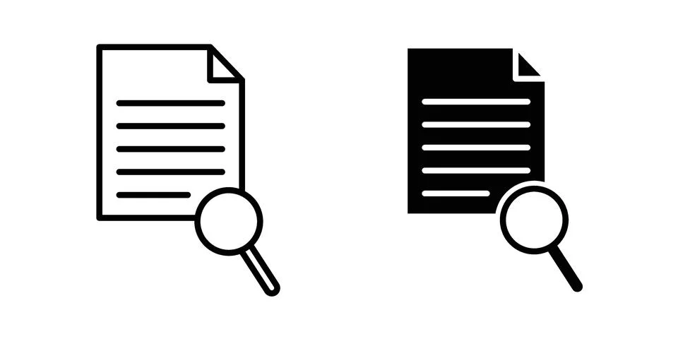 Case studies icon for web projects 스톡 일러스트