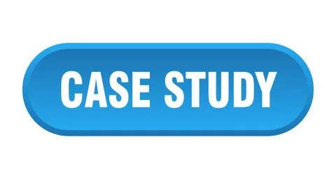 Case study button. case study rounded blue sign. case study Stock Illustration