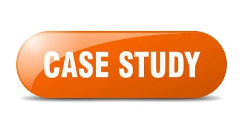Case study button. case study sign. key. push button. Stock Illustration