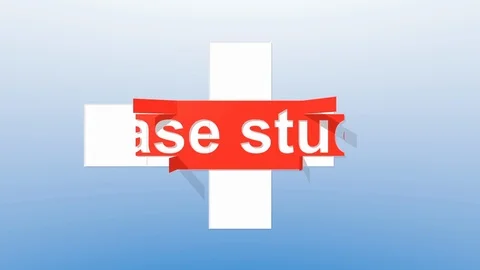 Case study-Cube Logo Stock Footage 123733798
