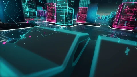 Case study with digital technology concept Stock Footage 94047830