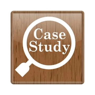 Case study icon Stock Illustration