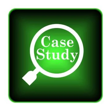 Case study icon Stock Illustration