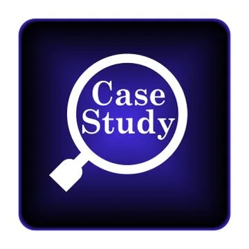 Case study icon Stock Illustration