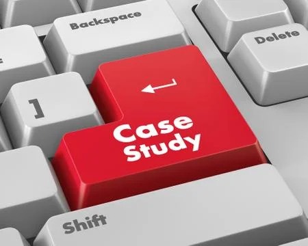 Case Study 스톡 일러스트