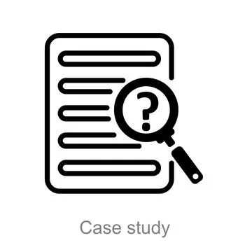 Case study Stock Illustration
