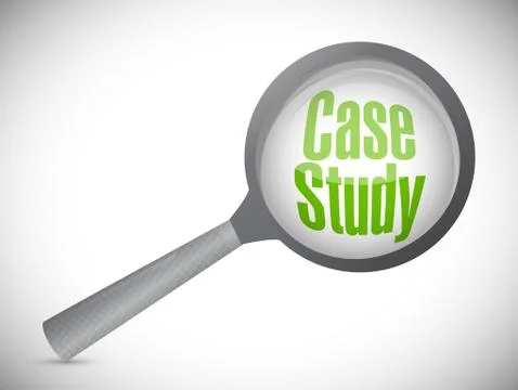 Case study investigation illustration design イラスト素材