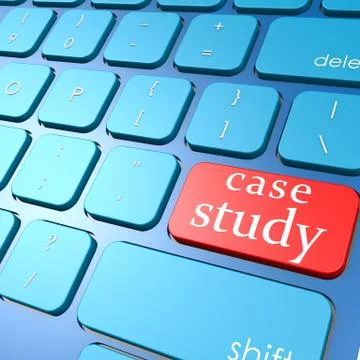 Case study keyboard Stock Illustration