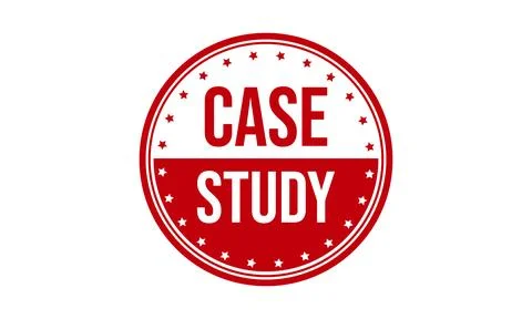 Case Study Rubber Grunge Stamp Seal Vector Illustration イラスト素材