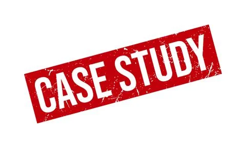 Case Study Rubber Grunge Stamp Seal Vector Illustration 스톡 일러스트