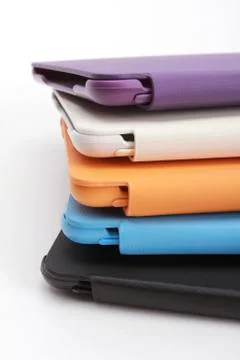 Case for tablet. white background Stock Photos