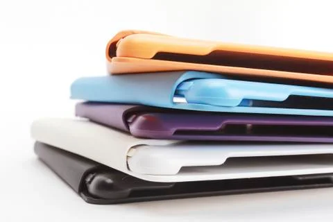 Case for tablet. white background Stock Photos