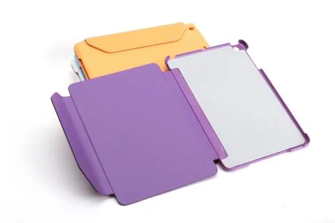 Case for tablet. white background Foto stock