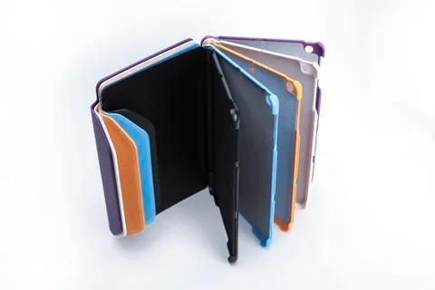 Case for tablet. white background Stock Photos