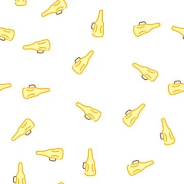 Case for violin vector seamless pattern Stock Illustration