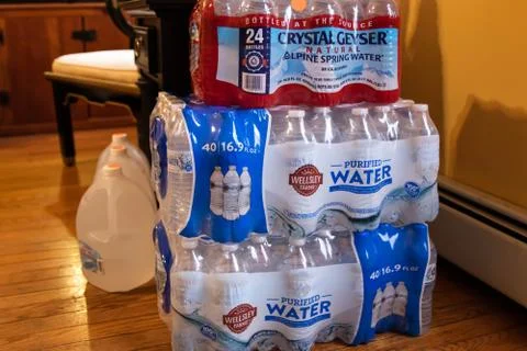 Cases of water Photos