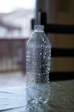 Cases of water 스톡 사진