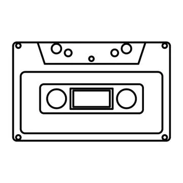 Casette Illustrazione stock