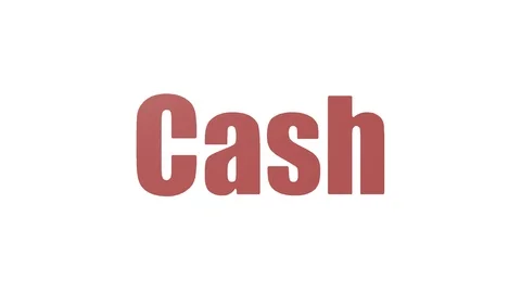 Cash Animated Wordcloud On White Background Stock Footage 107204158