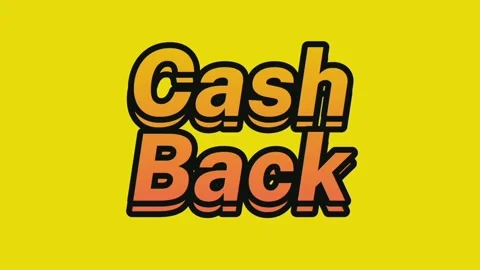 Cash Back Animation Stock Footage 159630806