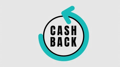 Cash back icon Stock Footage 155605759