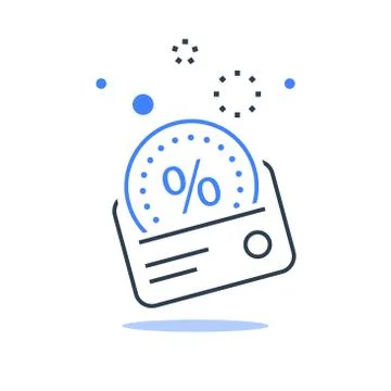 Cash back program, loyalty card, discount coupon, earn points for purchase Stock Illustration