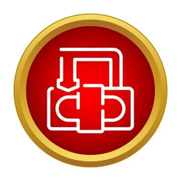 Cash back reward program line icon design Illustration