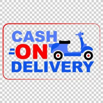 Cash on delivery Stock Illustration