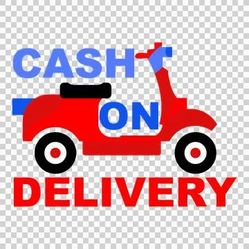 Cash on delivery Stock Illustration