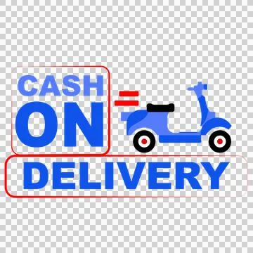 Cash on delivery Stock Illustration