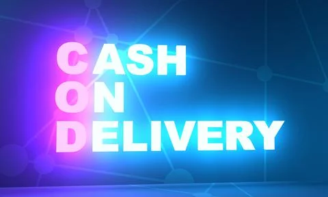 Cash On Delivery Stock Illustration